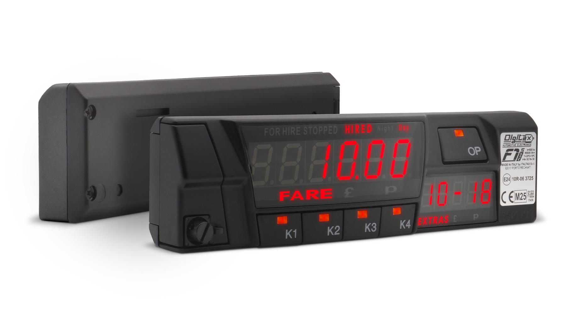 digitax f1 plus taximeter