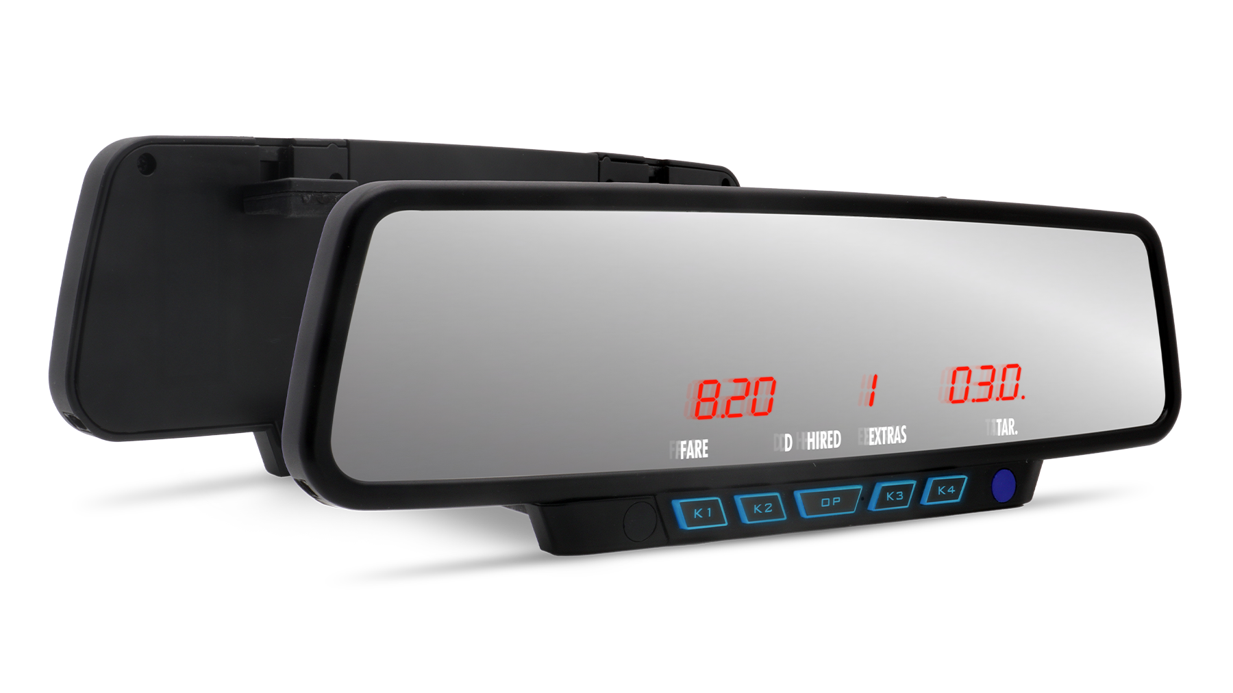 M1 STD XT Mirror Taximeter | Digitax