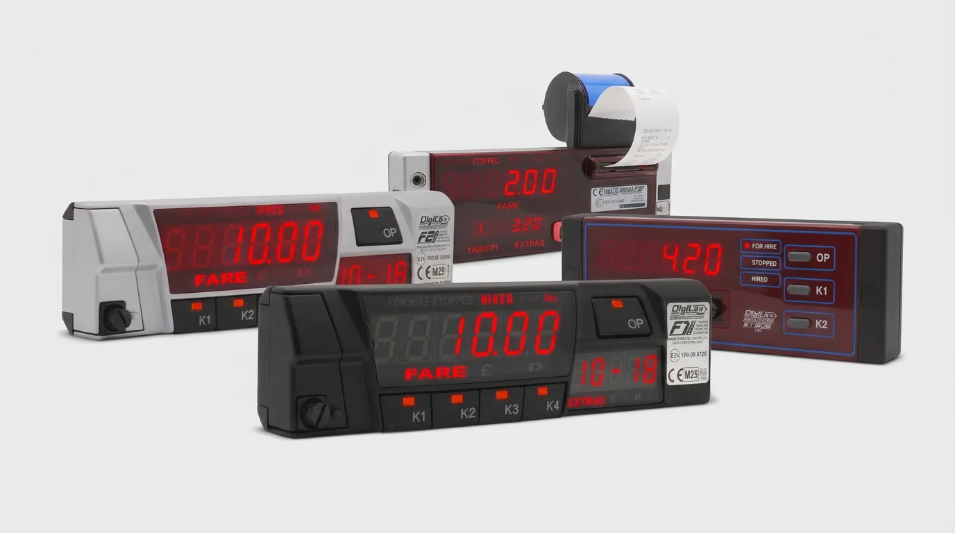 Digitax essential taximeter range